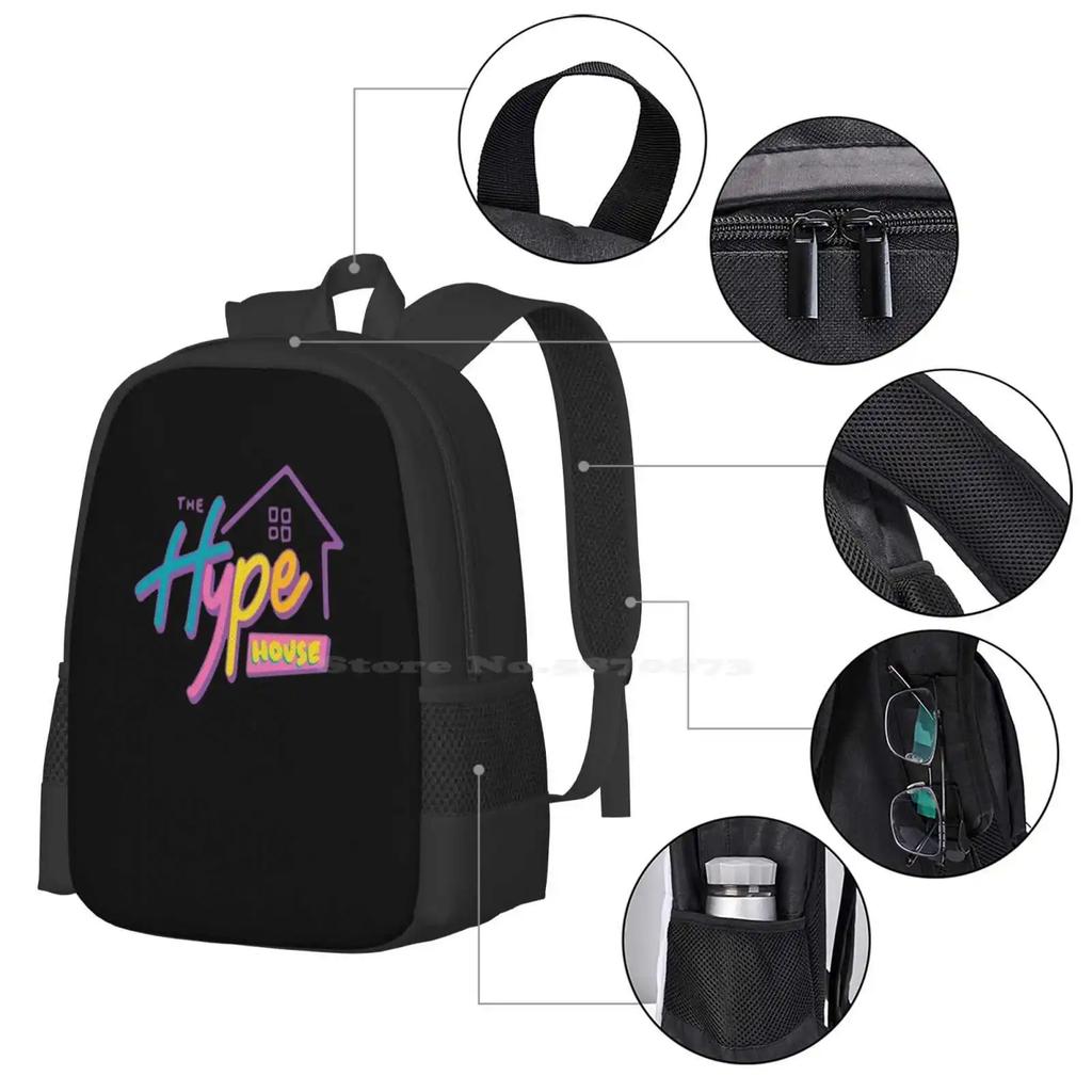 The House Backpacks For School Teenagers Girls Travel Bags Eboy Egirl House