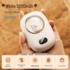 Cute Rechargeable Digital Display Hand Warmer & Power Bank