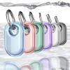 TPU Case Anti-Drop Protective Case with Keychain Anti-Scratch Trackers Holder for Keys Wallet Luggage Pets for Galaxy SmartTag 2