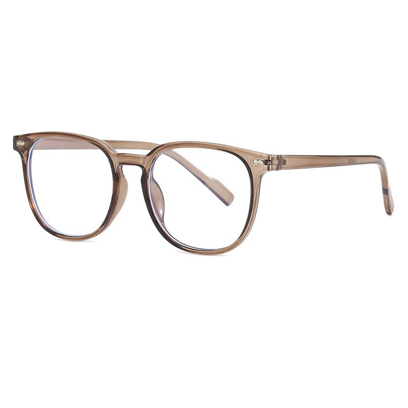 Vintage Style Round Shape Frame Eyeglasses for Men Blue Light Blocking Women's Glasses  Office Computer Glass