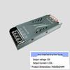 Silent LED 220-to-12 Converter: Low Voltage Linear Light Transformer & Controller for Light Strips.