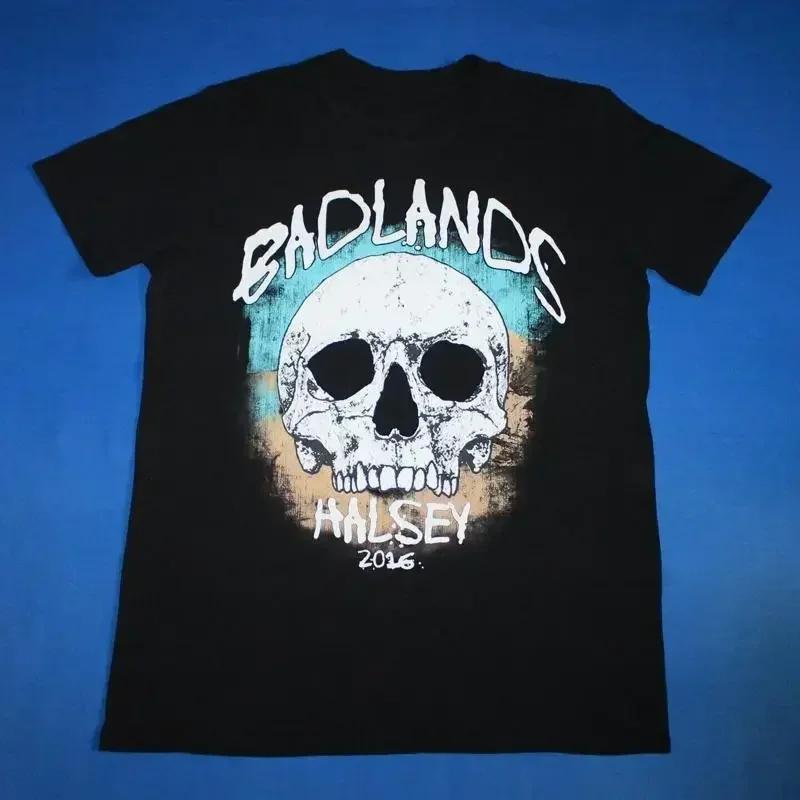 Vtg Halsey Singer Badlands Eu Tour Cotton Black T Shirt All Size For Unisex Pp029