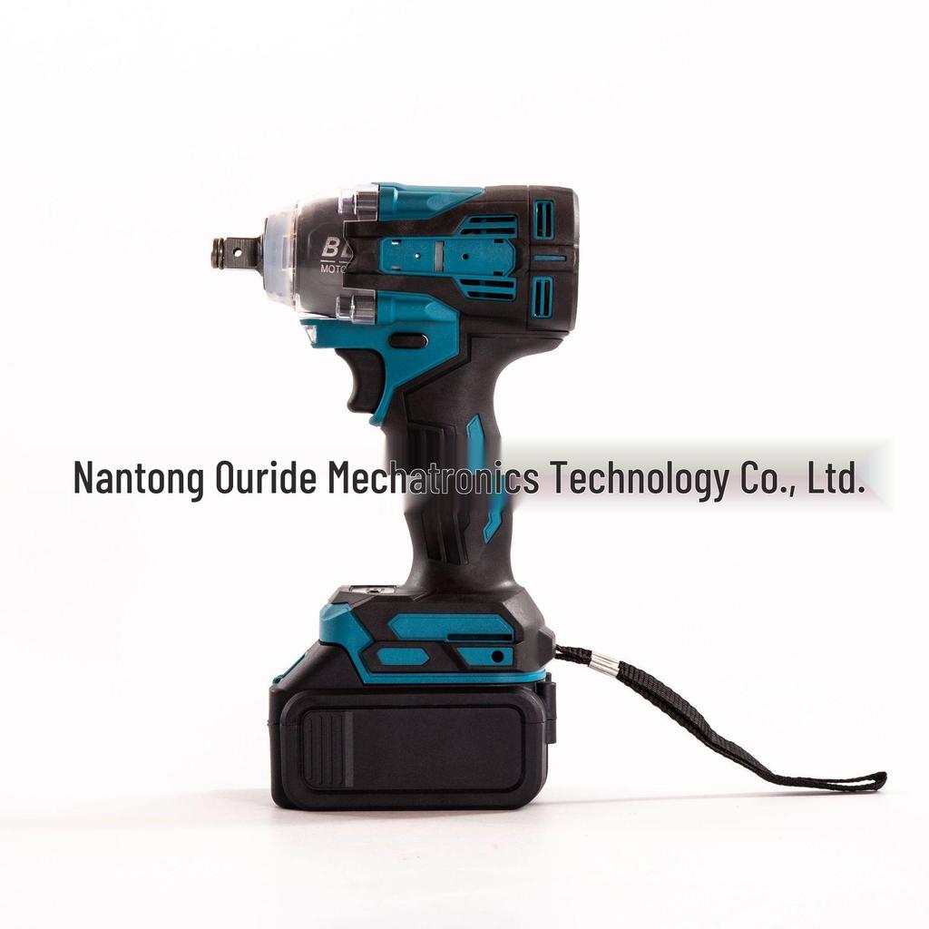 Portable High-Torque Electric Impact Wrench for Home and Auto Repair with Lithium Battery