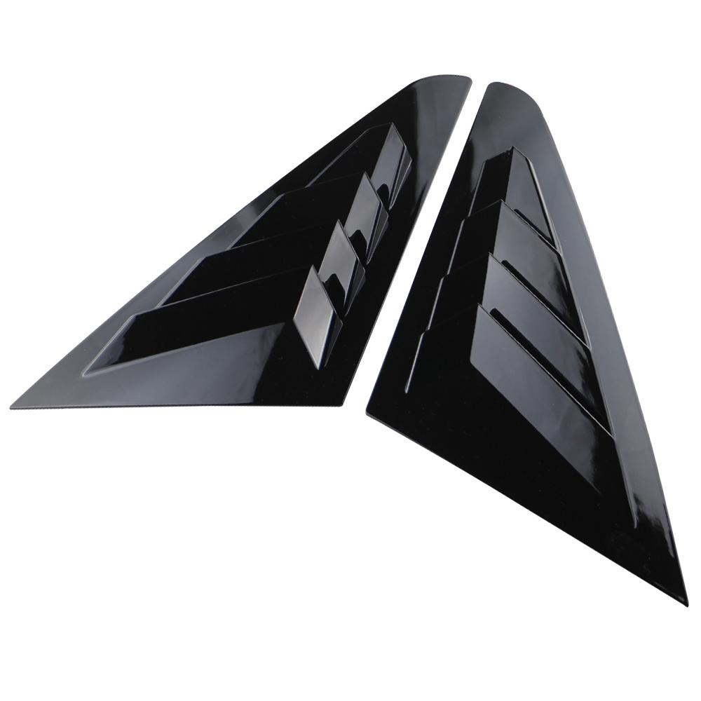 

Car Rear Window Louver Spoiler Trim Decoration for MG5 2021-2024 2025 2026 Window Shutter Cover Sun Shade Protective Accessories glossy black