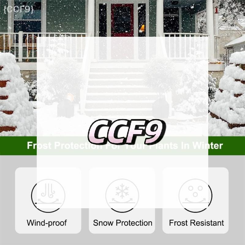 Prevent Frost Damage: Oxford Cloth Winter Covers for Garden Shrubs and Trees.