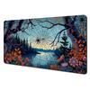 Artistic design of webweaving spider Mouse Pad rubber antislip Desk Mat gamer pc accessories Gaming mat keypad mousepad