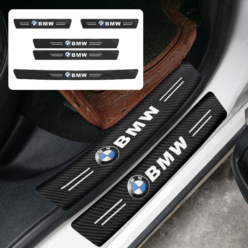 Car Threshold Protective Film Anti Scratch Stickers Rear Bumper Guard For BMW M M3 M5 M6 X3 E46 E90 F30 G20 E36 E34 Accessories