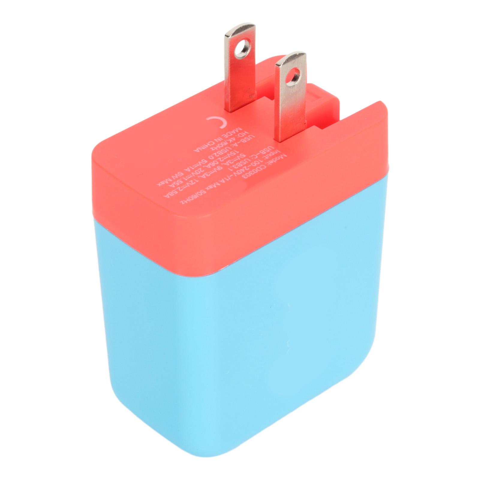 

Зарядное устройство для док-станции для телевизора PD 36W HD Мультимедийный интерфейс Зарядное устройство для док-станции для консоли Адаптер для коммутатора для EU Plug