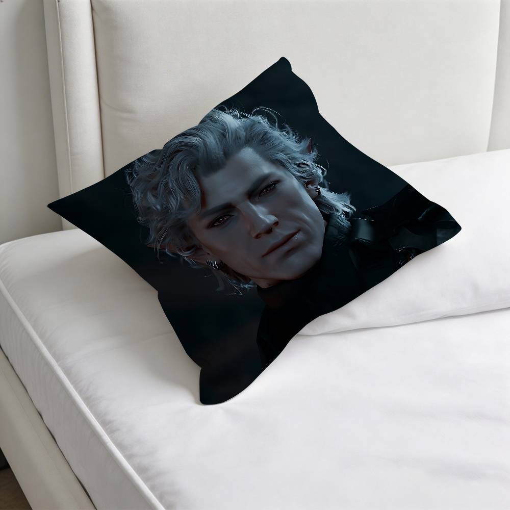 Astarion BBaldurs GGate Decorative Square Pillow Cover Soft Comfortable Pillow Case Sofa Bed Home Decoration