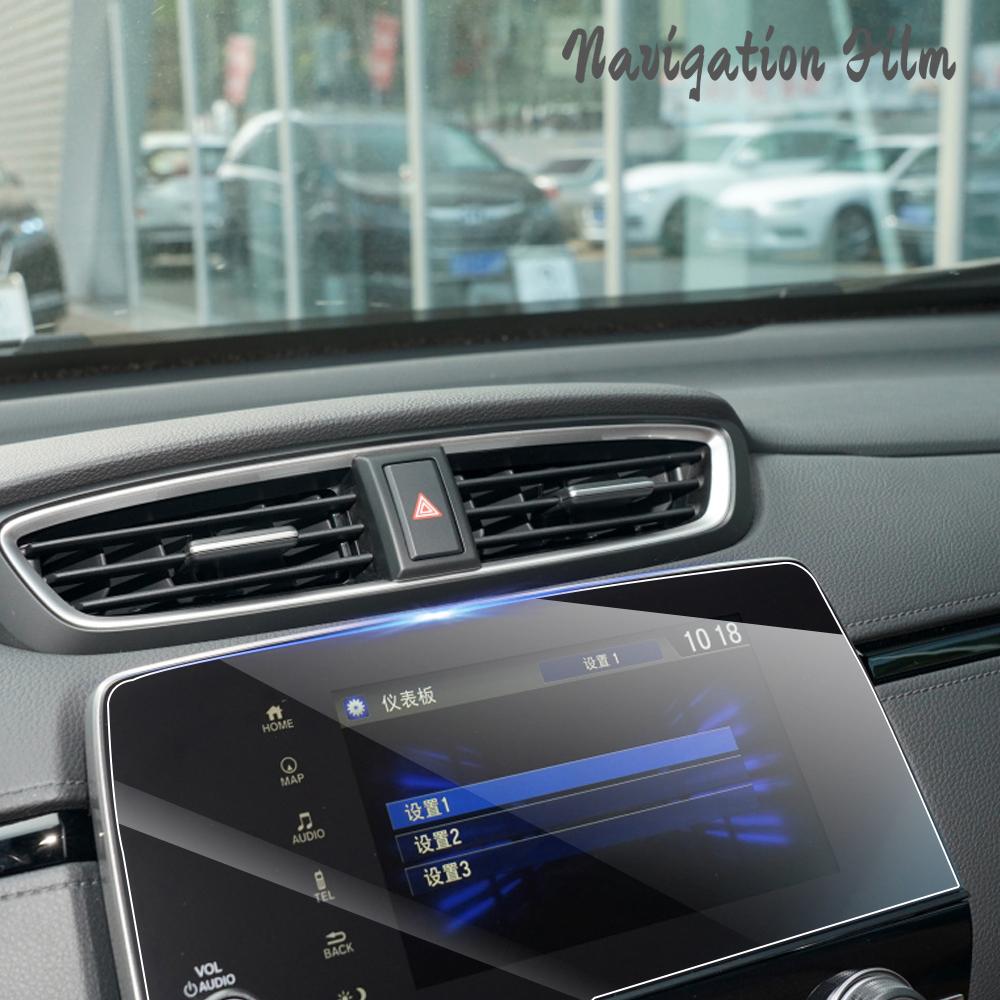 For Honda CR-V CRV 5th 2017 2018 2019 2020 LHD GPS Navigation Screen Film Screen Tempered Glass Protective Film Accessories