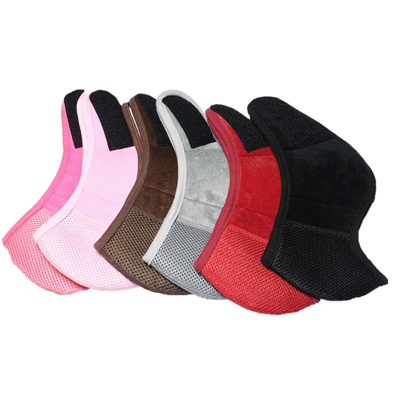 Adult Winter Warm Cycling Mask - Full Coverage Breathable Cotton Face Mask with Ear Protection