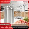 Large Capacity Multifunctional Stainless Steel Steam Pot with Built-in Thermometer