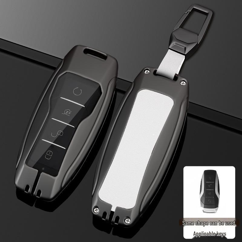 BYD Key Case: Compatible with Song QinPLUS/dmi, Dolphin E2, Tang Han EV, E3, Destroyer 05 - Full Coverage Shell