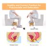 Adjustable Bamboo Toilet Stool