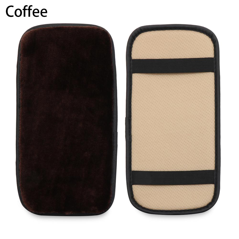

Мягкая кожаная накладка на подлокотник автомобиля, чехол для подлокотника внедорожника, чехол для консоли, коврик для коробки, защитный аксессуар для салона автомобиля кофейный