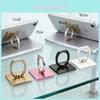 Creative Square Phone Ring Holder With Zinc Alloy Ring For Universal Smartphones