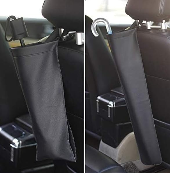 Car Umbrella Holds 2 Umbrellas Neatly Stores and Easily Accesses Umbrellas Umbrella Suitable for Short Umbrellas Black Holder/Case - - - Cover/Storage