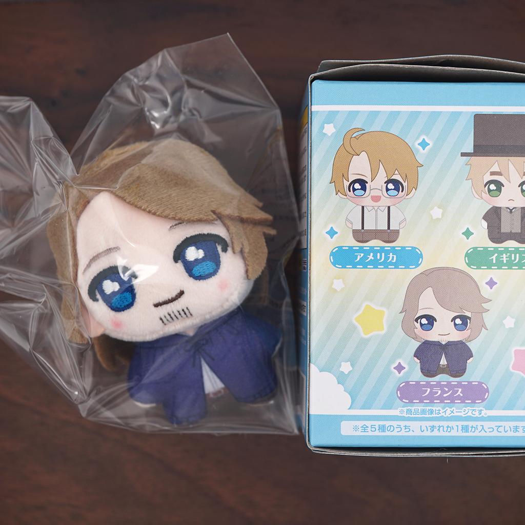 Hetalia Anime Prussia Russia Germany Italy Spain Germany France Uk Usa Plush Keychain Collection Pendant