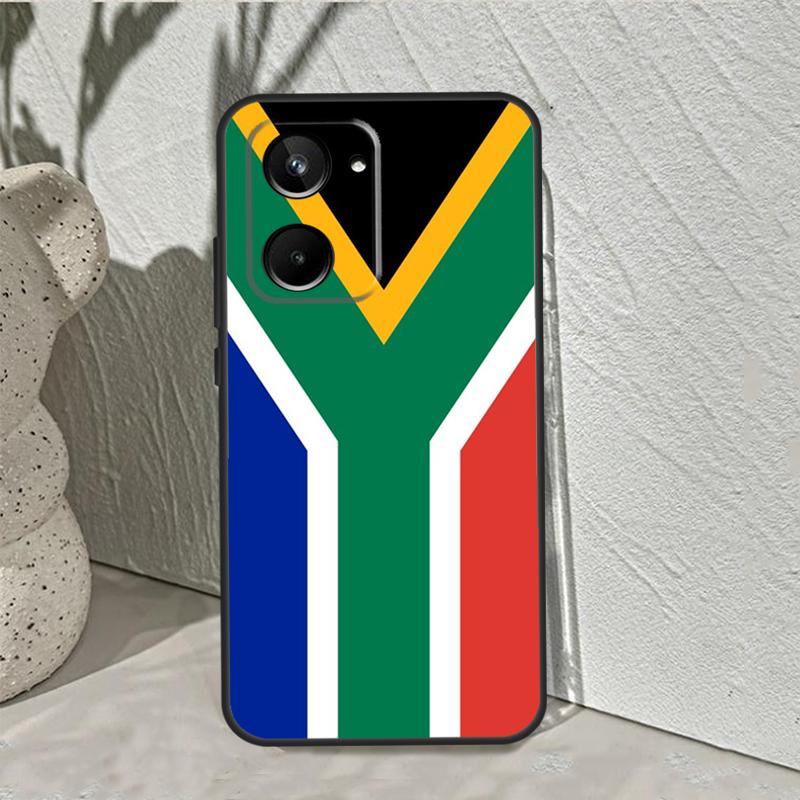 South African Flag For Realme GT7 Pro GT6 C67 C65 C63 C61 C55 C53 C51 C35 C71 C75 10 11 12 13 14 Pro Plus Case