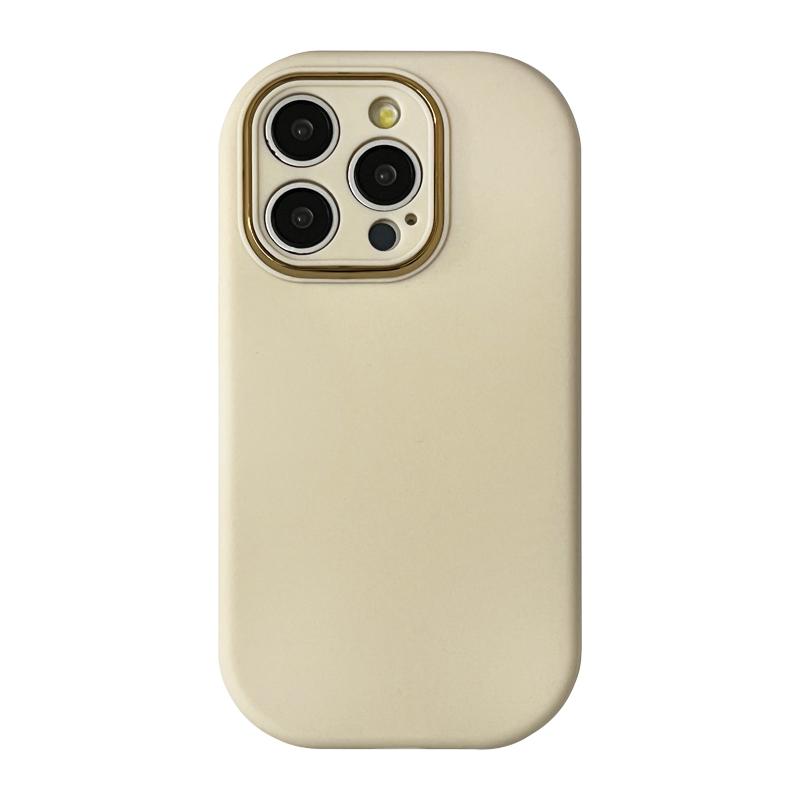 Candy Color Oval Matte Soft Silicone Protective Phone Cover Case For iPhone 11 12 13 14 15 Plus 16 17 Pro Max