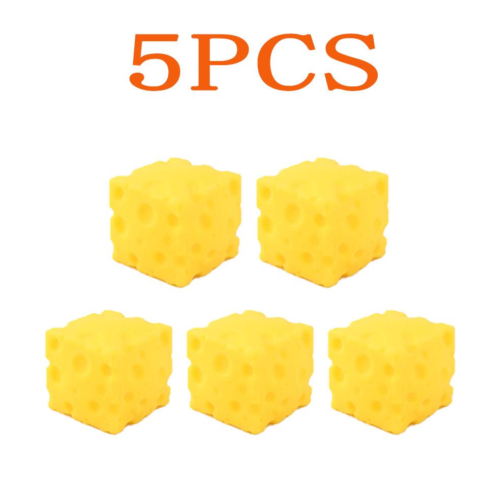 *1-20Pcs Jumbo Cheese Cube Stress Ball Shapeable Squeeze Decor Non-Bounce Asmr Sensory Anti-Stress Relief Gadget Gifts 5/10/12Cm