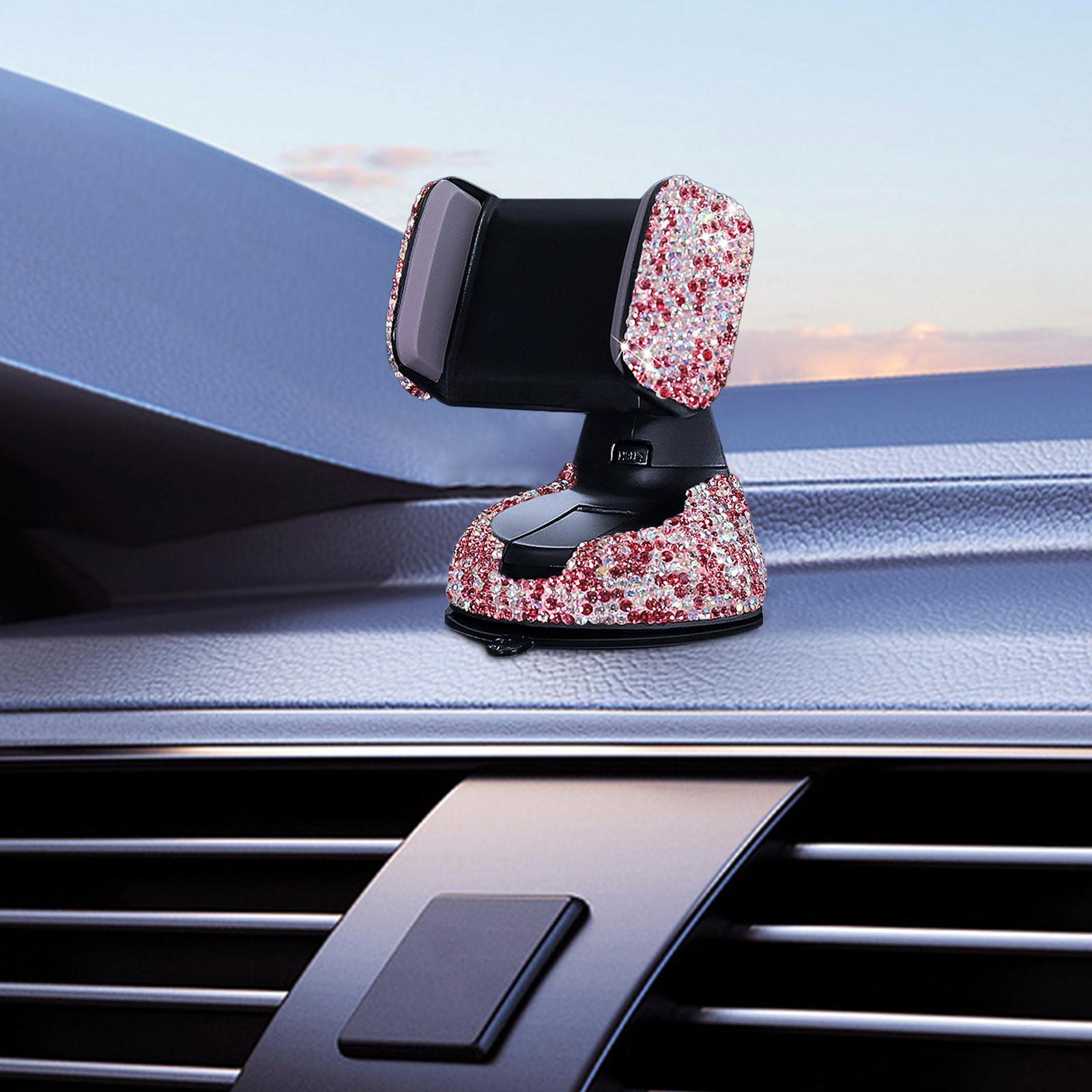 

Автомобильный держатель для телефона, вентиляционное отверстие, автомобильное крепление, стразы, аксессуары для крепления телефона, интерьер для