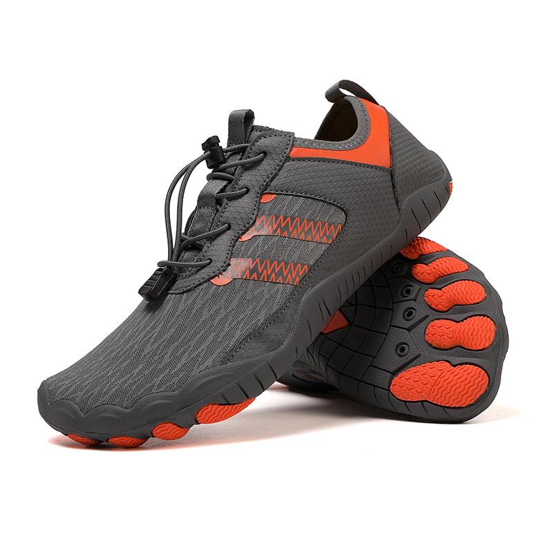 Quick-Dry Non-Slip Five-Finger Outdoor Shoes for Swimming, Canyoneering, Diving, and Hiking - Unisex Sports Fitness Footwear EU 43