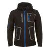 Peak-Mountain Veste Softshell Windcheater 1000 Mm Waterproof Black