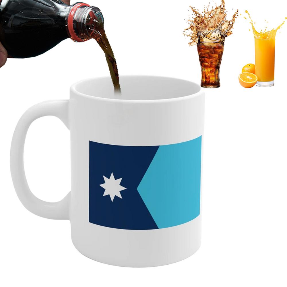 

Ceramic Coffee Mug Flag Pattern Mug Tennessee Gifts State Landscapes Coffee Mugs Creative 11oz Cup For Christmas Party Supplies 400ml