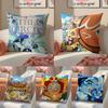 Hot Game C-Cookie Run Kingdom-MT Pillow Case Comfort Sofa Bed Silky Elegant Invisible Zipper Decorative Cushion Cover