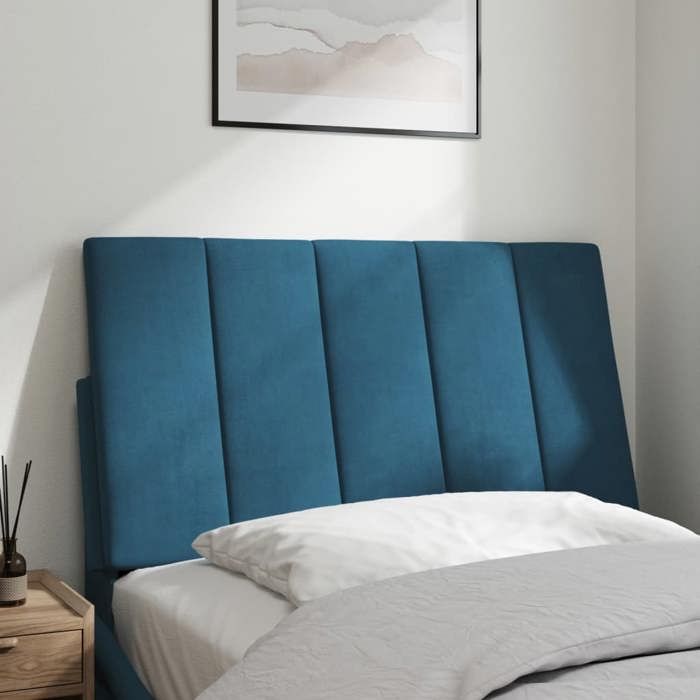 VidaXL Headboard Cushion, Headboard Pillow with Self-Adhesive Strips, Padded Bedroom Cushion, 374653