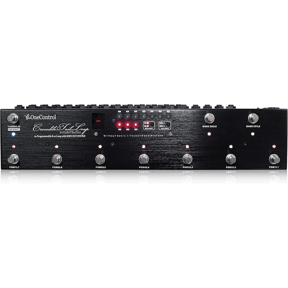 

One Control One Control Effector Programmable Switcher Crocodile Tail Loop OC10