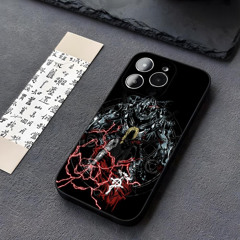 F-FULLMETAL A-ALCHEMIST Phone Case Funda For Iphone 13 17 16 11 15ProMax 14 12 Pro Xs Max Mini Xr X 7 8 6 6s Plus Covers
