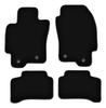 BASIC Black Velour Floor Mats For: Jaguar X-Type Estate, Station Wagon, Sedan (2001-2009)