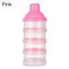Kids 4 Layers Feeding baby milk bottle food storage box Formula dispenser milk powder container