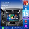 Android 15 Carplay Auto 2K Screen Car Radio Multimedia For Swift 4 2011 -2016 2017 WIFI+4G DSP Autoradio Stereo Head Unit