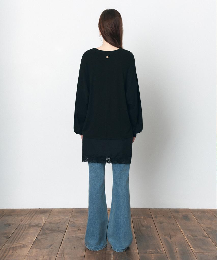 Siyajyu Sitp5243 Stingray Slub T-Shirt_Black