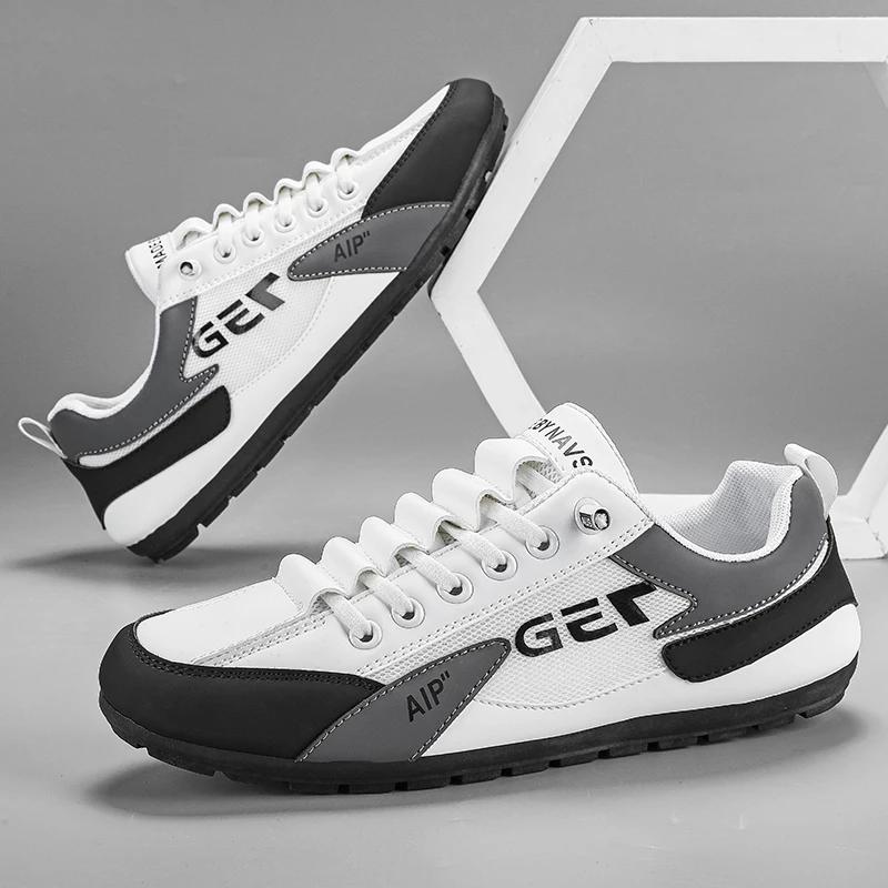 Outdoor Men Casual Sneakers Mesh Running shoes Lightweight Men Walking Shoes Comfortable Breathable Flat Jogging Sport Shoes