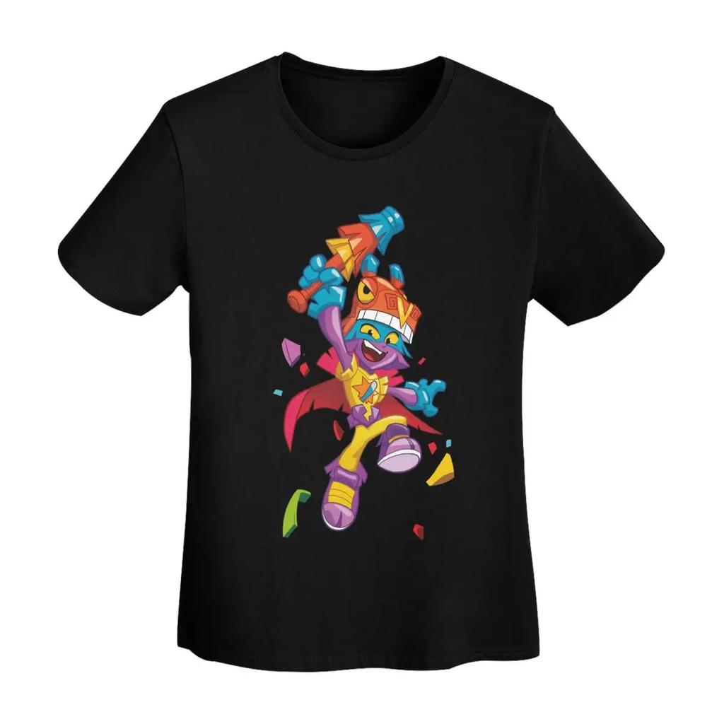 Superthings TShirt Women Short Sleeve T Shirts ONeck Streetwear Cotton Summer Tees Streetwear