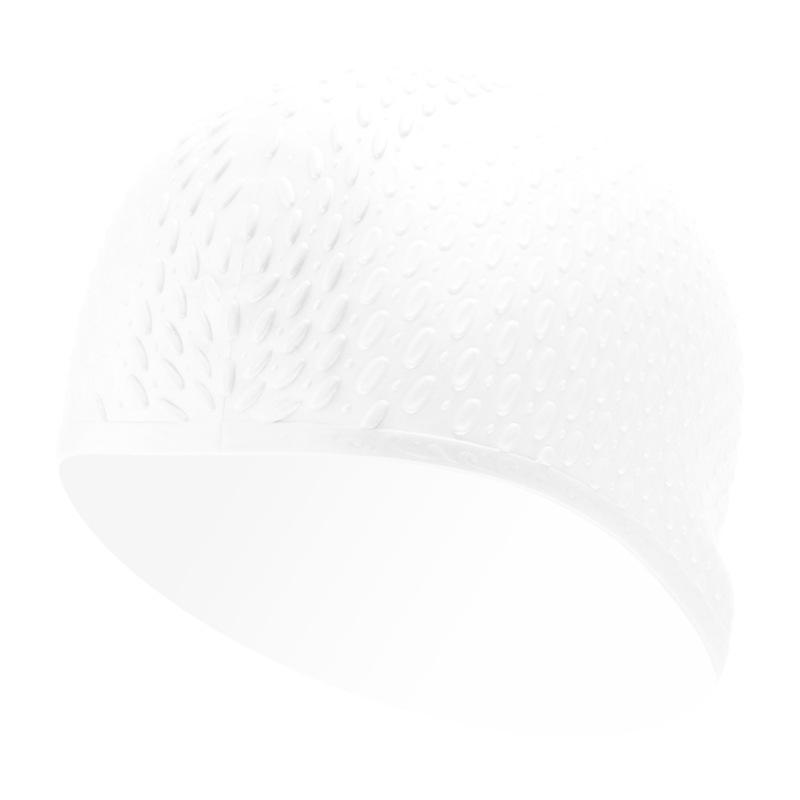Silicone Swim Cap with Ear Protection - Comfortable, Non-Squeezing for Adults, Men & Women, Multi-Color Options