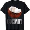 Womens Coconut Short Sleeve Top Coconut Mens Graphic T-Shirt
