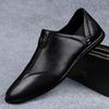 % All Soft Leather Shoes Men's Men's Casual Shoes Men's Breathable Soft-soled Youth Glove Men's Shoes