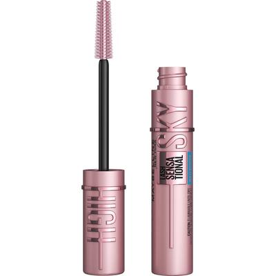 Maybelline New York Sky High Vodotesná riasenka Pre objem Predlžujúca Vodotesná Veľmi Make-up, Riasenka, Vrstviteľná, Riasenka, Definuje, Kučeraví,