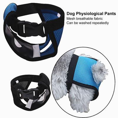 Pet Menstrual Pants Soft Comfortable Dog Physiological Diaper Adjustable Pet Sanitary Pants Pet Supplies