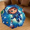 1PC Space Explorer Astronaut Umbrella-8-Rib Reinforced Portable Folding Travel Suitable for All Seasons Outdoor Daily Use-J401