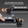 Scale 1:32 Extended Police Car Model Toy Alloy Body Rubber Tires Shock Absorption Off-road Vehicles Sound Light Holiday Gifts