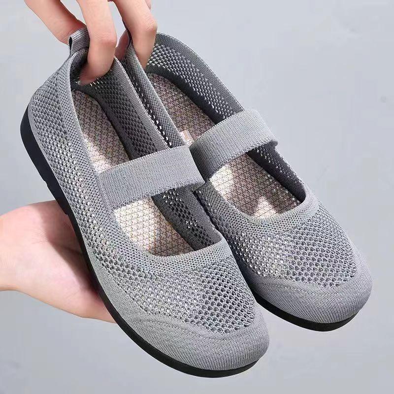 Shoes women's summer new casual women's shoes soft sole breathable fashion mother shoes cloth shoes women