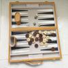 15 Inches Wooden Backgammon Board Game Chess Set