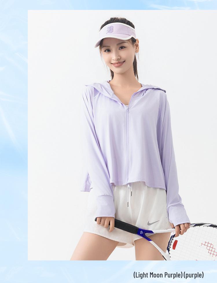Women's Nylon UPF 100+ Fashion Cape - Casual Ice Silk Sun Protection