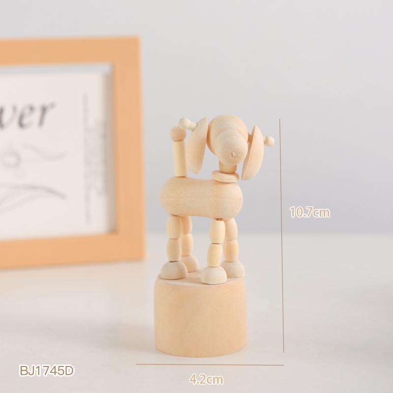 Cute Dancing Puppet Ornament Series Kawaii Animal Ornaments Bedroom Desktop Ornaments Birthday Gifts for Children